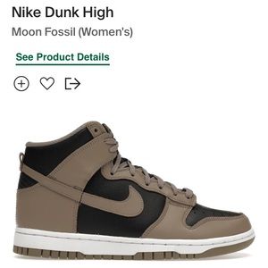 High top Nike Dunks